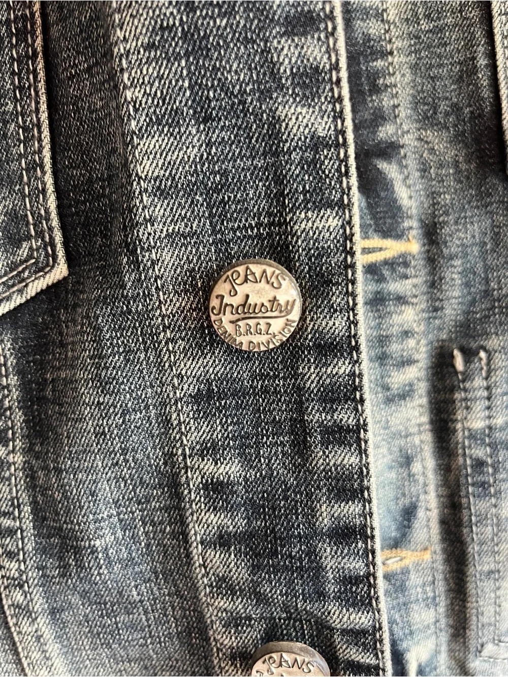 Washed Denim Jacket - Faded Blue